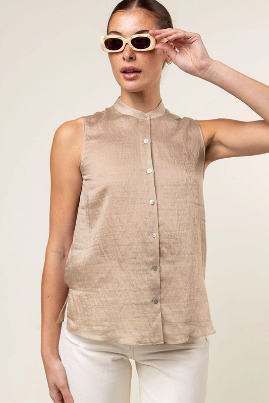 Blusa Colette Beige