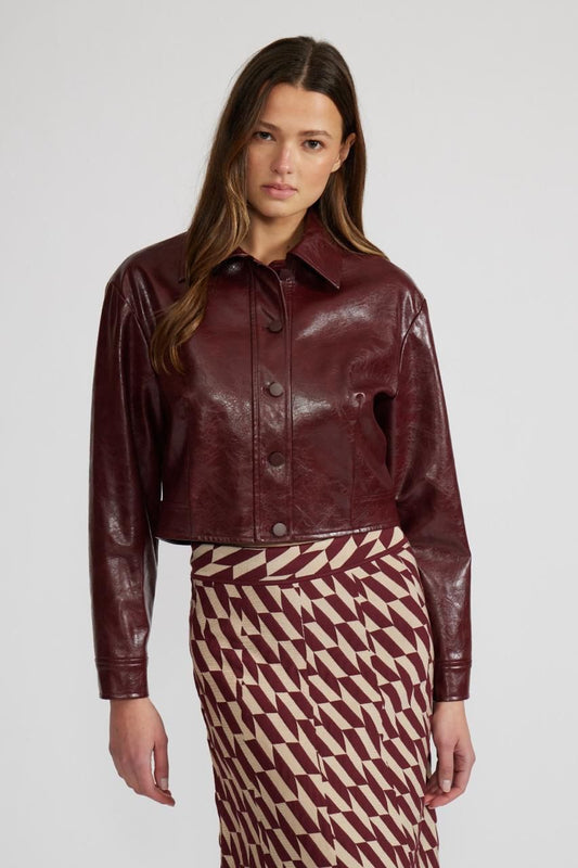 Chamarra Louise Burgundy