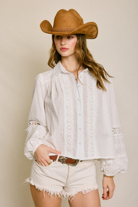 Blusa Bordada